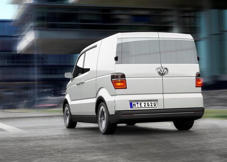 Plus petit que le Transporter, le nouvel utilitaire Volkswagen adoptera une motorisation électrique