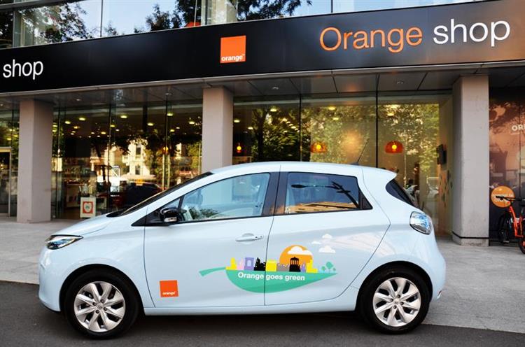 Le loueur ALD Automotive (Société Générale) a livré son premier véhicule électrique (Renault ZOE) au réseau Orange