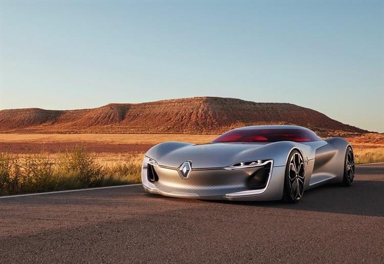 Manifeste de la future identité stylistique de Renault, le concept TreZor est animé par une motorisation électrique de 350 ch