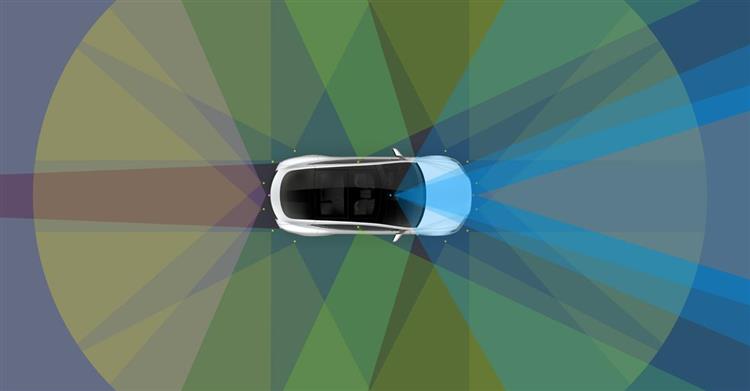 Comme ses grandes sœurs Model S et X, la berline Tesla Model 3 bénéficiera elle aussi du système de conduite totalement autonome