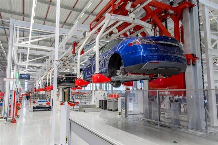 Produites dans l’usine californienne de Fremont, les Tesla Model S et X sont assemblées pour l’Europe sur le site néerlandais de Tilburg