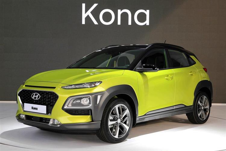 Crossover compact, le Kona sera d’abord animé par des motorisations thermiques avant d’accueillir une chaîne de traction électrique offrant 390 km d’autonomie