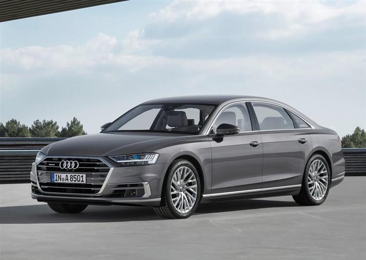La nouvelle génération du vaisseau amiral Audi A8 reçoit la technologie mild hybrid ainsi qu’une motorisation hybride rechargeable de 449 ch