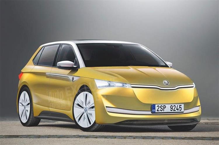 Arrêtée en 2001, la compacte tchèque pourrait renaître en 2020 sous la forme d’un inédit véhicule électrique offrant jusqu’à 600 km d’autonomie (crédits : Auto Express)