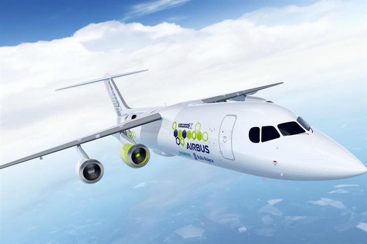 Avion hybride doté d’un moteur électrique de 2 MW, l’Airbus E-Fan X réalisera son premier vol d’essai en 2020
