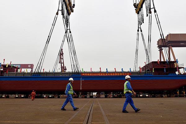 Le cargo chinois annonce une autonomie de 80 km entre deux charges réalisées en 2 heures