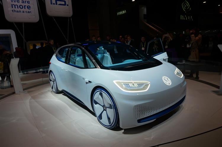 Le design des futurs modèles  zéro émission  du groupe Volkswagen s'inspirera de la simplicité stylistique des produits de la firme de Cupertino