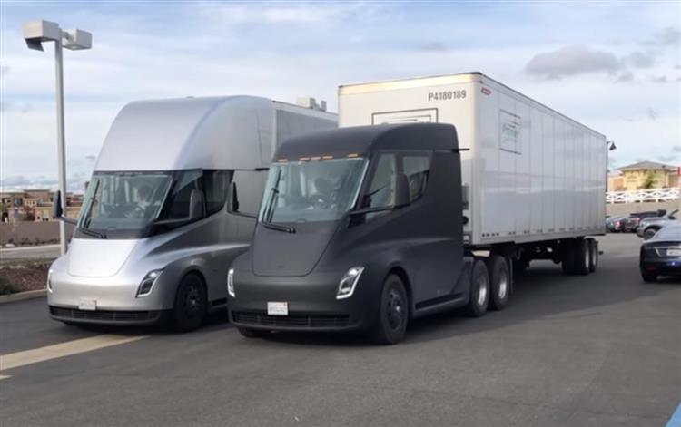 Aux États-Unis, le camion électrique de Tesla a été testé sur 400 km entre le Nevada et la Californie