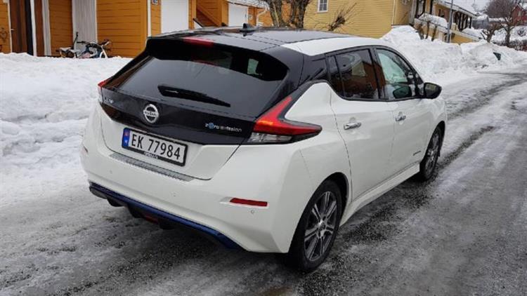 En mars, la nouvelle Nissan LEAF a représenté 15,1 % des ventes de véhicules neufs particuliers en Norvège, toutes motorisations confondues