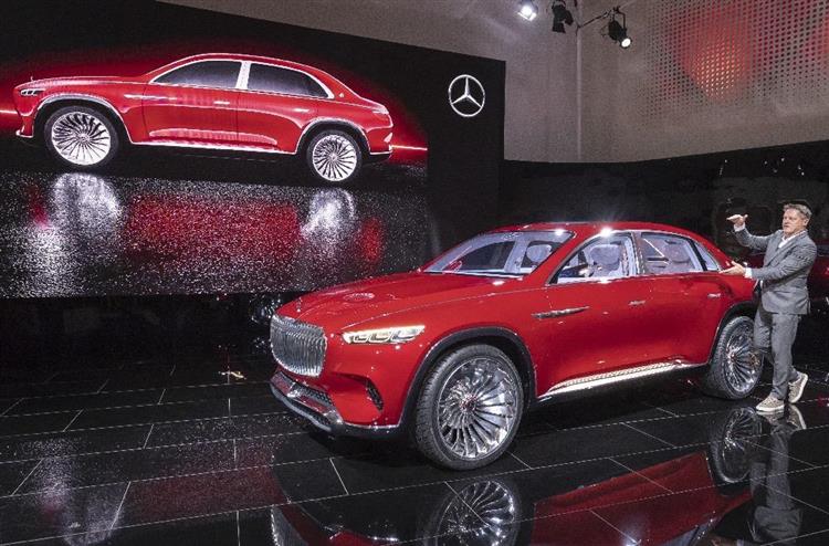 Préfiguration du premier SUV de Maybach, le concept Ultimate Luxury a été dévoilé au salon de Pékin