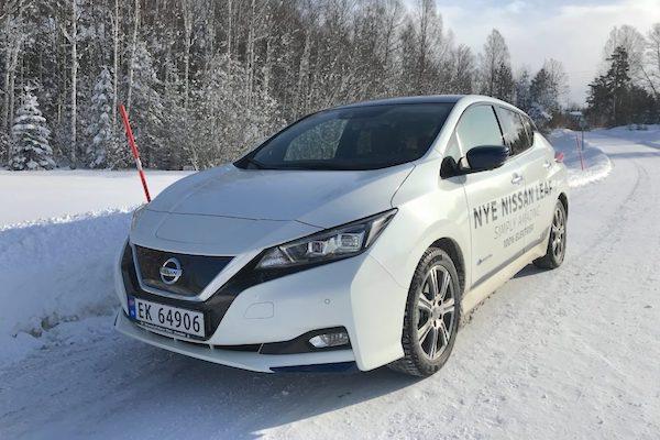 Sur les 8 premiers mois de l’année, la compacte électrique Nissan LEAF se classe en tête des ventes de véhicules neufs en Norvège