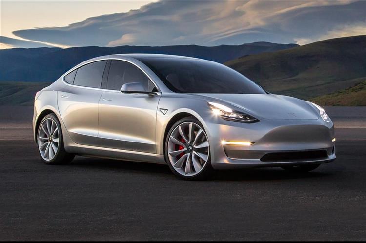 Pour la première fois sur un salon européen, Tesla présentera sa familiale électrique Model 3