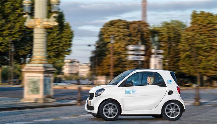 Dès le début de 2019, le groupe Daimler proposera 400 Smart fortwo électriques dans la capitale via son service d’autopartage Car2go