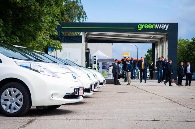 Spécialisée dans la location de véhicules électriques, la société GreenWay va opérer le réseau de recharge composé de 15 bornes rapides