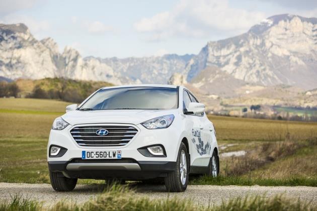Hyundai ix35 Fuel Cell : doté d’une pile à combustible, le SUV électrique dispose d’une autonomie de 500 km