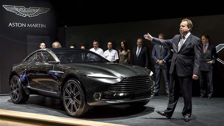Transfuge de Nissan, Andy Palmer nouveau PDG d’Aston Martin présente le concept DBX