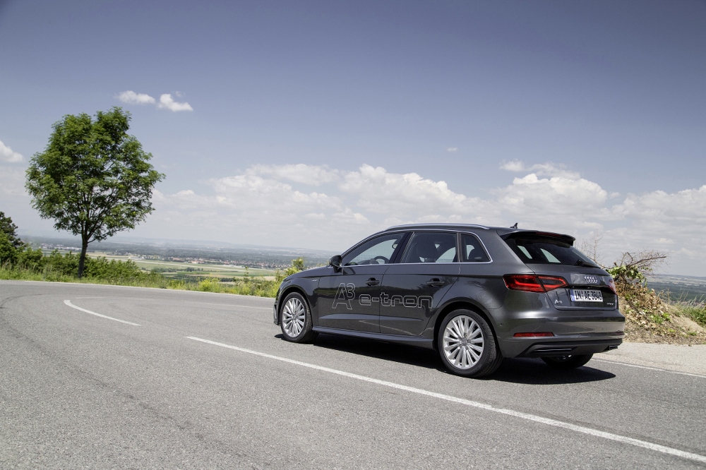 Audi A3 e-tron hybride rechargeable