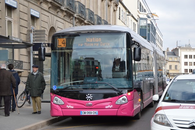 Heuliez Bus hybride à Dijon