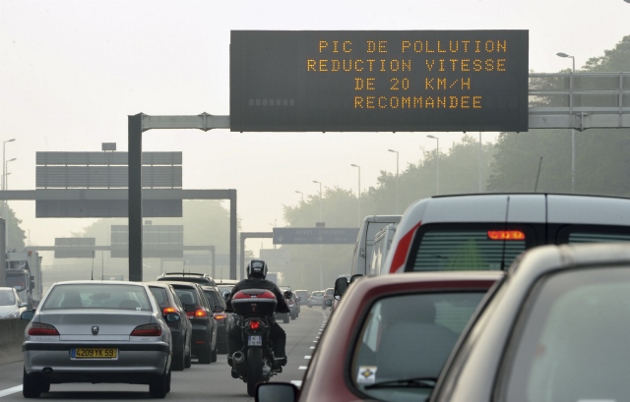 Pollution périphérique Paris