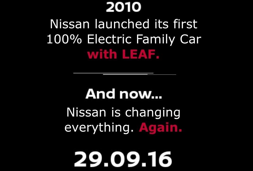 Nissan LEAF Mondial de Paris 2016