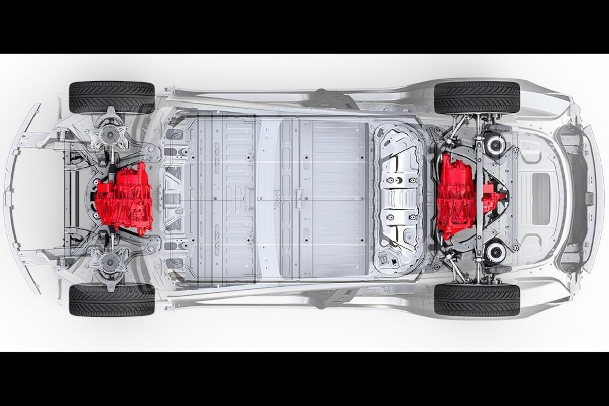 Tesla Model 3 transmission intégrale