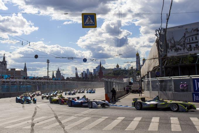 Pour la 9e manche de la saison, les pilotes de Formula E se sont affrontés au cœur de la capitale russe
