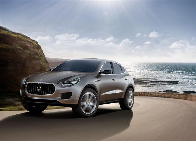 Les lignes du futur SUV s’inspireront très largement du concept Maserati Kubang présenté en 2011