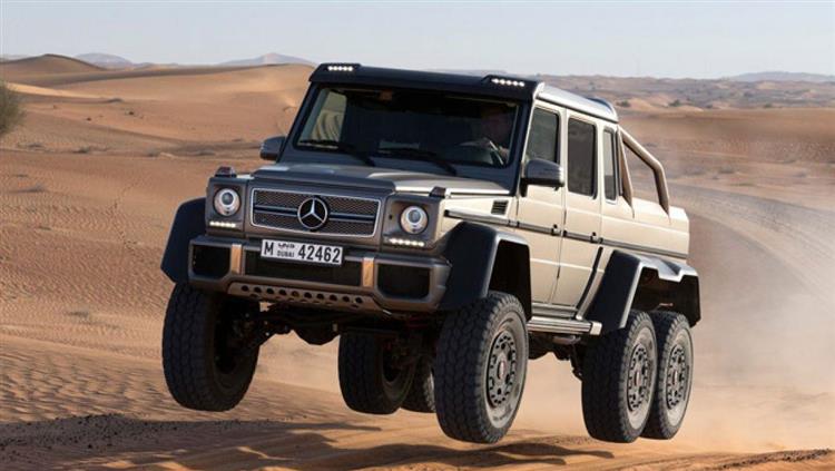 Aux Emirats arabes unis (EAU), les propriétaires de Mercedes-Benz G63 AMG 6x6 devront payer plus cher le remplissage du réservoir de 146 litres