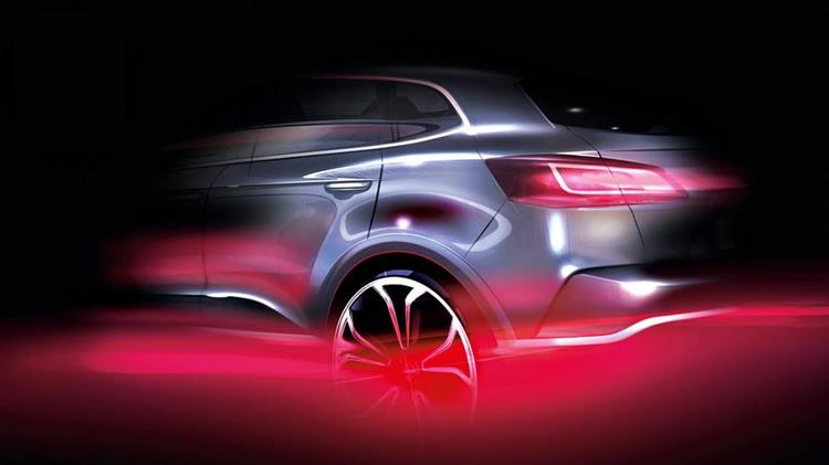 Teaser annonçant le SUV du constructeur allemand Borgward qui sera présenté au salon de Francfort 2015
