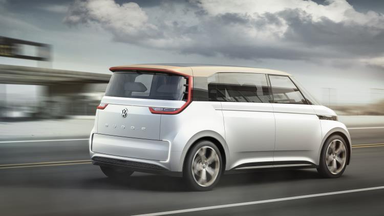 Le concept Volkswagen Budd-E inaugure la plateforme modulaire MEB destinée aux futurs véhicules électriques du groupe