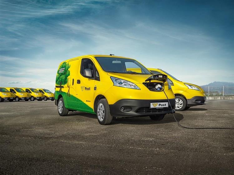 En Autriche, l’opérateur Österreischiche Post assure la distribution du courrier avec 160 Nissan e-NV200 électriques 