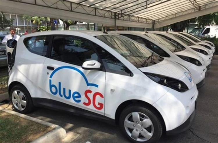 Baptisé BlueSG, le service d’autopartage électrique de la cité-Etat de Singapour ouvrira ses portes l’année prochaine