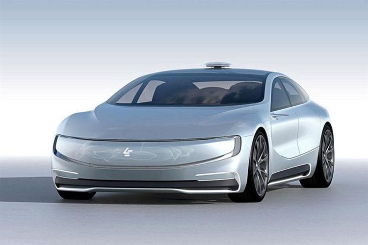 Présentée en avril 2016 au salon de Pékin, la berline électrique LeSee ambitionne de concurrencer en Chine la Tesla Model S