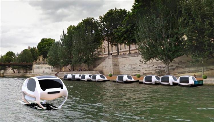 Au printemps 2017, plusieurs exemplaires du Sea Bubble seront testés en conditions réelles sur la Seine
