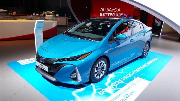 La Toyota Prius PHEV est actuellement le seul modèle à batteries rechargeables disponible au catalogue de la marque