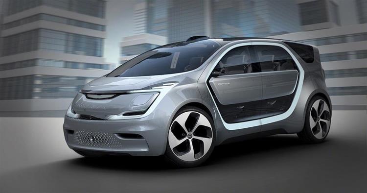 Au CES de Las Vegas, Chrysler présente son concept Portal sous les traits d’un monospace électrique, connecté et autonome