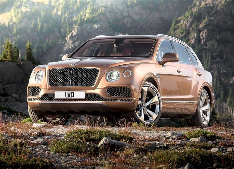 Premier SUV de la firme britannique, le Bentley Bentayga sera aussi son premier modèle hybride rechargeable