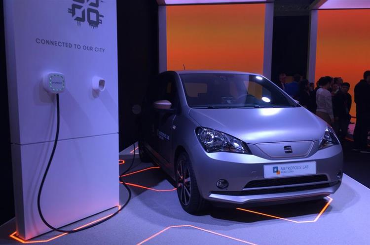 Avant une possible commercialisation en 2019, la Seat e-Mii électrique a été dévoilée sous la forme d’un concept à Barcelone