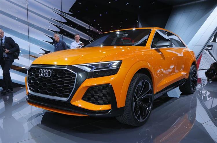 A Genève, Audi décline son futur Q8 dans une version sportive animée par une double motorisation hybride essence-électrique