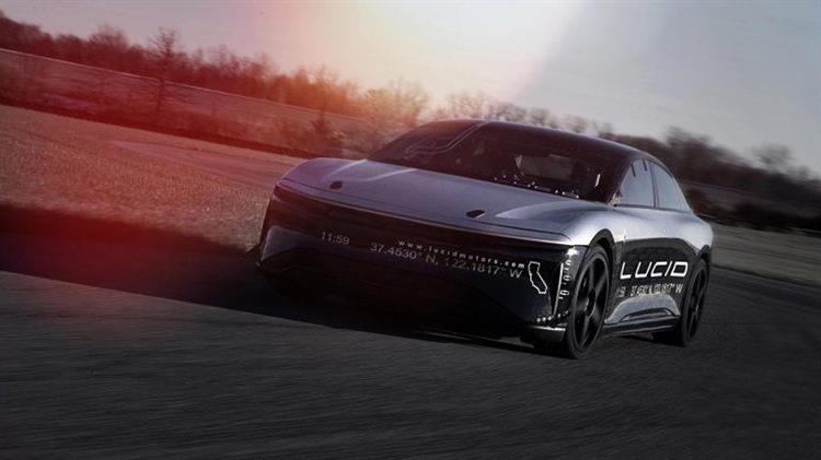 Concurrente de la Tesla Model S, la berline vient de pulvériser le record de vitesse d’un modèle électrique de série