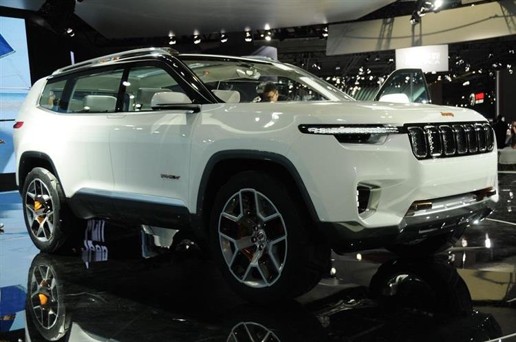 Destiné prioritairement au marché chinois, le concept Jeep Yuntu est le premier véhicule hybride rechargeable du constructeur américain