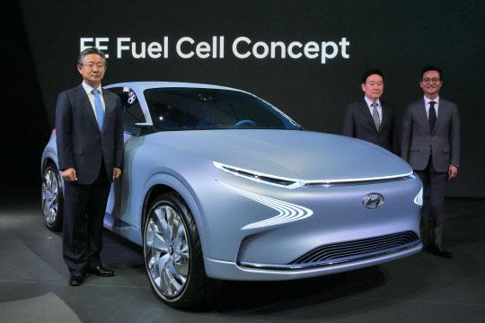 Pionnier sur le marché des véhicules à hydrogène, Hyundai produira chaque année 1 400 unités de son nouveau modèle à compter de 2018