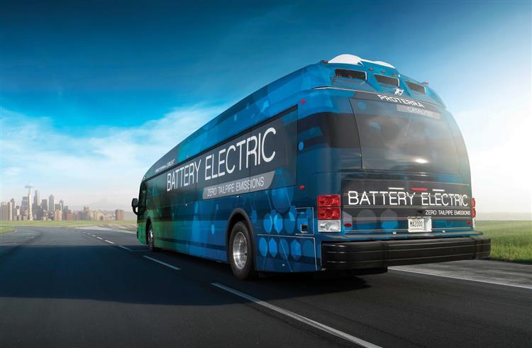 Outre-Atlantique, le fabricant Proterra a fait rouler son bus électrique E2 Max sur une distance de près de 1 800 km avec une seule charge