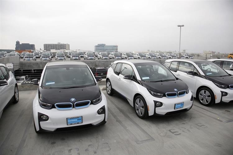 Les 100 citadines électriques BMW i3 qui ont intégrées la flotte du célèbre LAPD affichent un très faible kilométrage