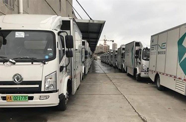 Dans la ville chinoise de Shanghai, certaines des livraisons en centre-ville seront prochainement assurées par des camions à hydrogène