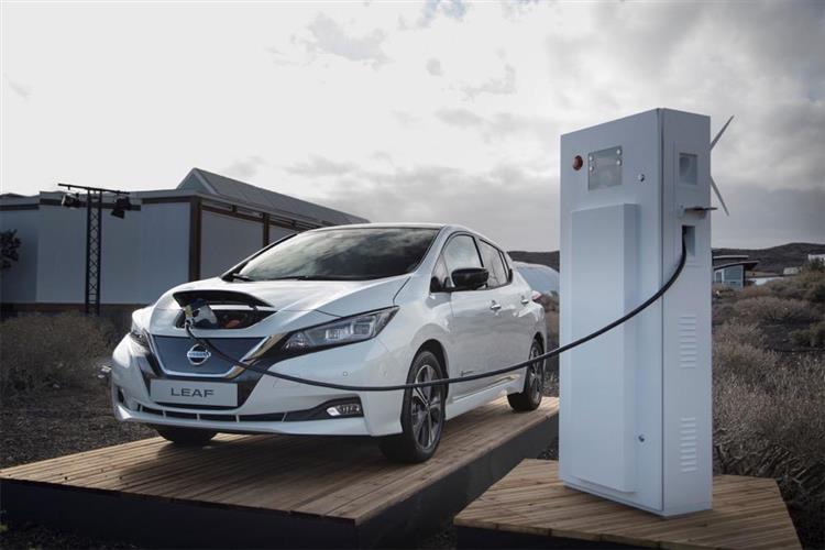 Le système de gestion de la batterie de la seconde génération de la Nissan LEAF limite la puissance de charge pour éviter les trop fortes montées en température