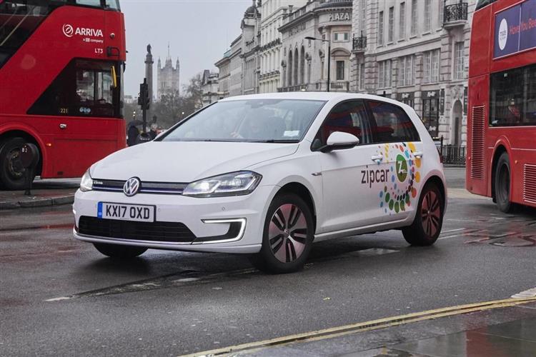 D’ici la fin de l’année, le service d’autopartage Zipcar va intégrer 325 Volkswagen e-Golf dans sa flotte à Londres