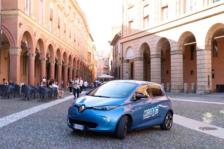 D’ici l’automne 2019, la ville de Bologne accueillera 240 Renault ZOE en autopartage