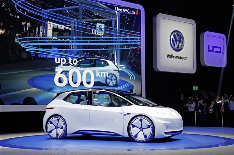 Le premier véhicule électrique de la gamme I.D. sera commercialisé fin 2019 à un tarif inférieur à 25 000 euros