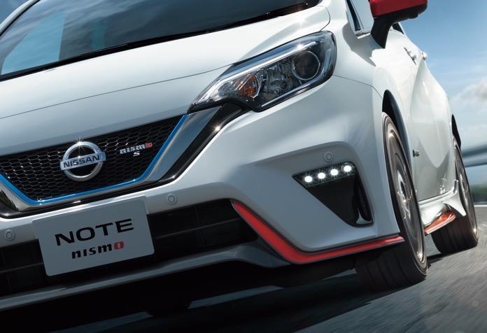 Basée sur la version S de la Nissan Note à motorisation électrique à prolongateur d’autonomie, la Nismo S dope la puissance et les performances du minispace
